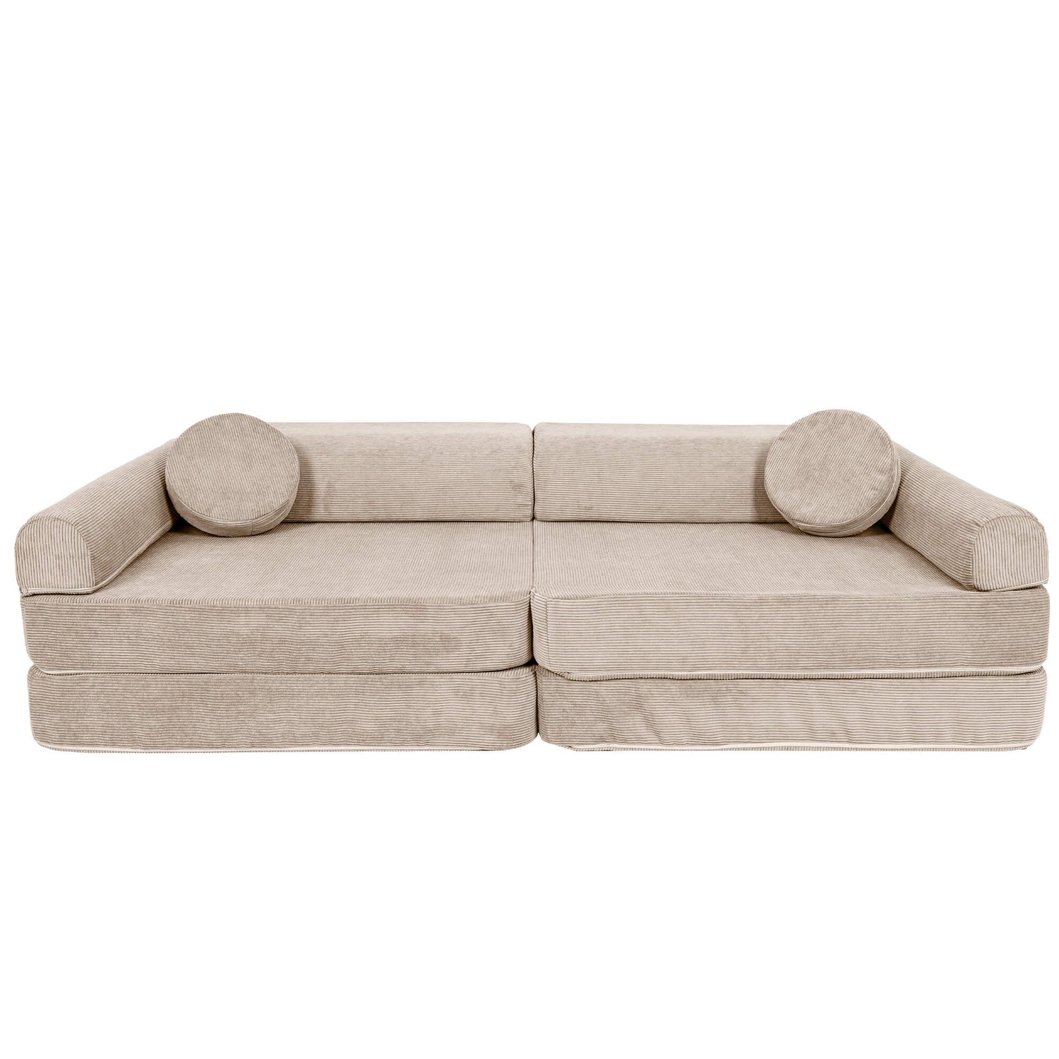 MeowBaby Slimcord Kids Play Sofa - Modular Play Couch | 10 Pieces