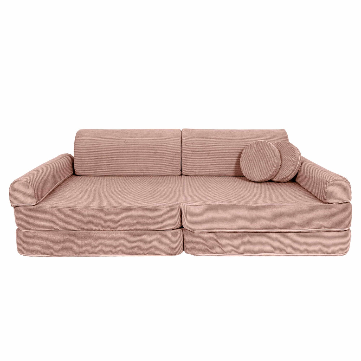 MeowBaby Slimcord Kids Play Sofa - Modular Play Couch | 10 Pieces