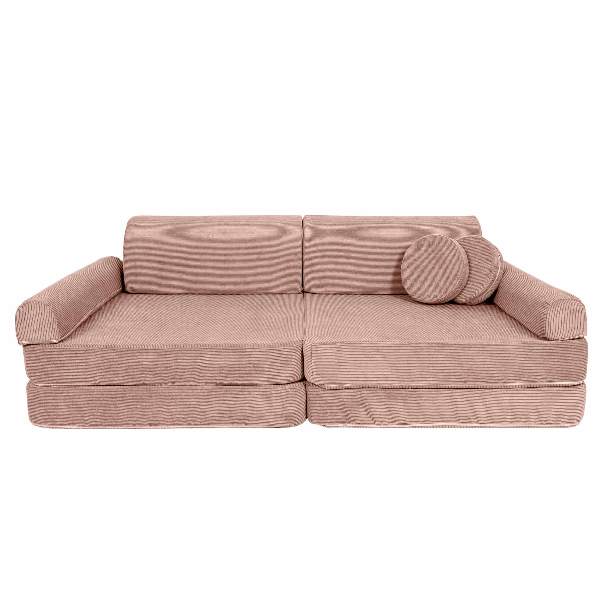 MeowBaby Slimcord Kids Play Sofa - Modular Play Couch | 10 Pieces