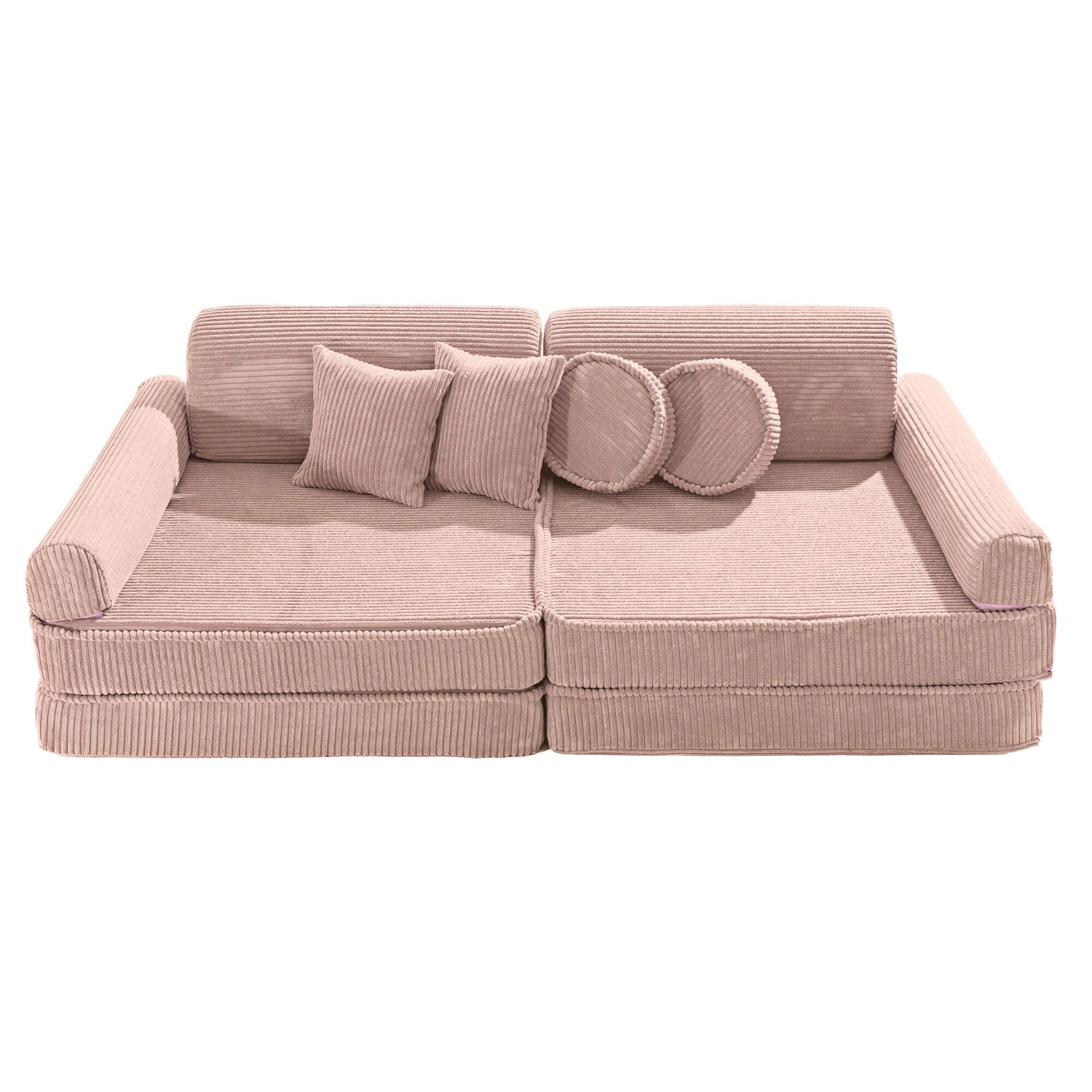 MeowBaby® Kids Play Sofa PREMIUM | Modular Play Couch | Corduroy