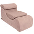 MeowBaby Aesthetic Wave Lounger - Comfy Toddler Foam Filled Chair Pink Corduroy