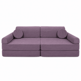 modular play sofa | modular play couch | MeowBaby play sofa slimcord | play sofa | play couch | lavender colour play sofa for kids |