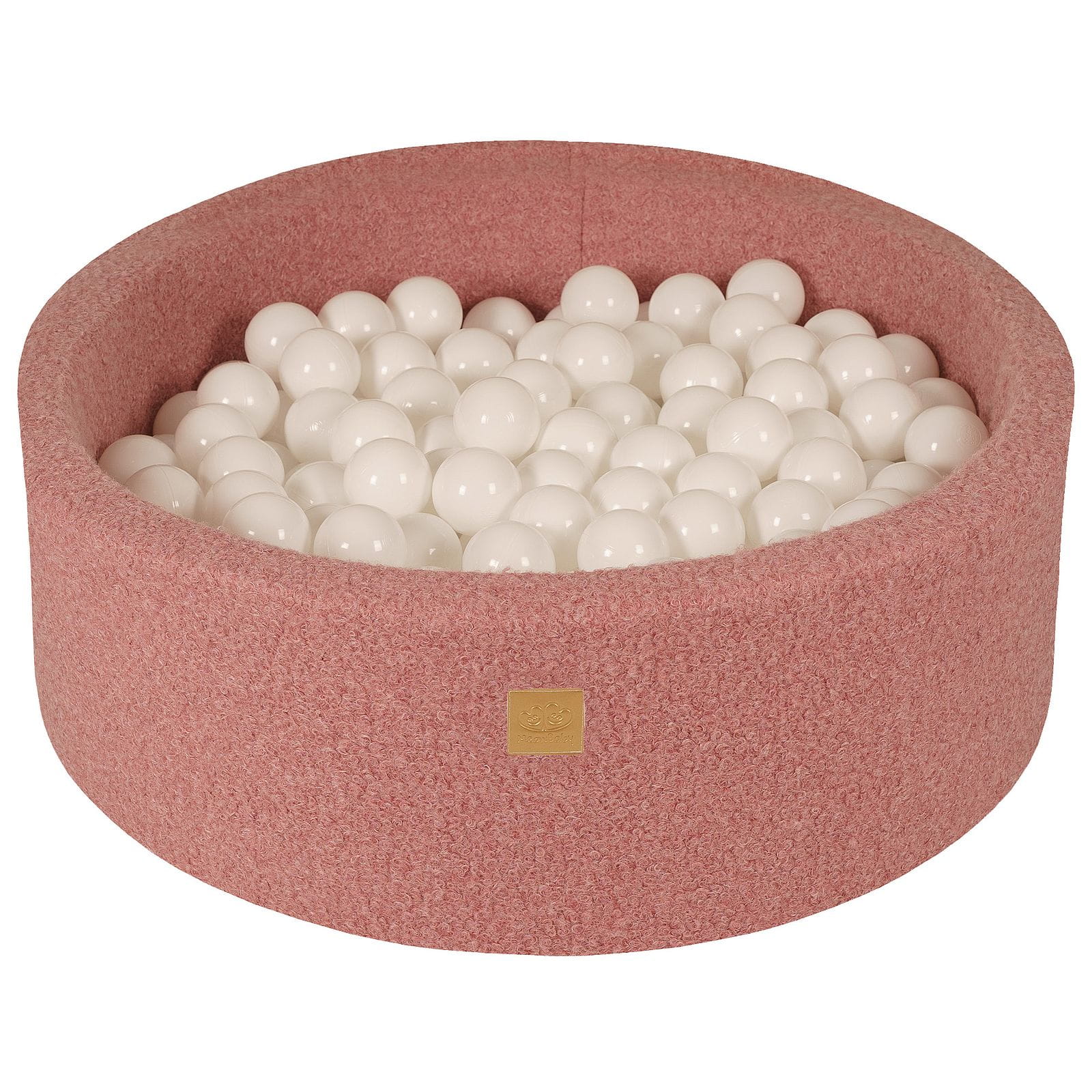 PINK BOUCLE ball Pit | MeowBaby Pink Boucle Ball Pit |