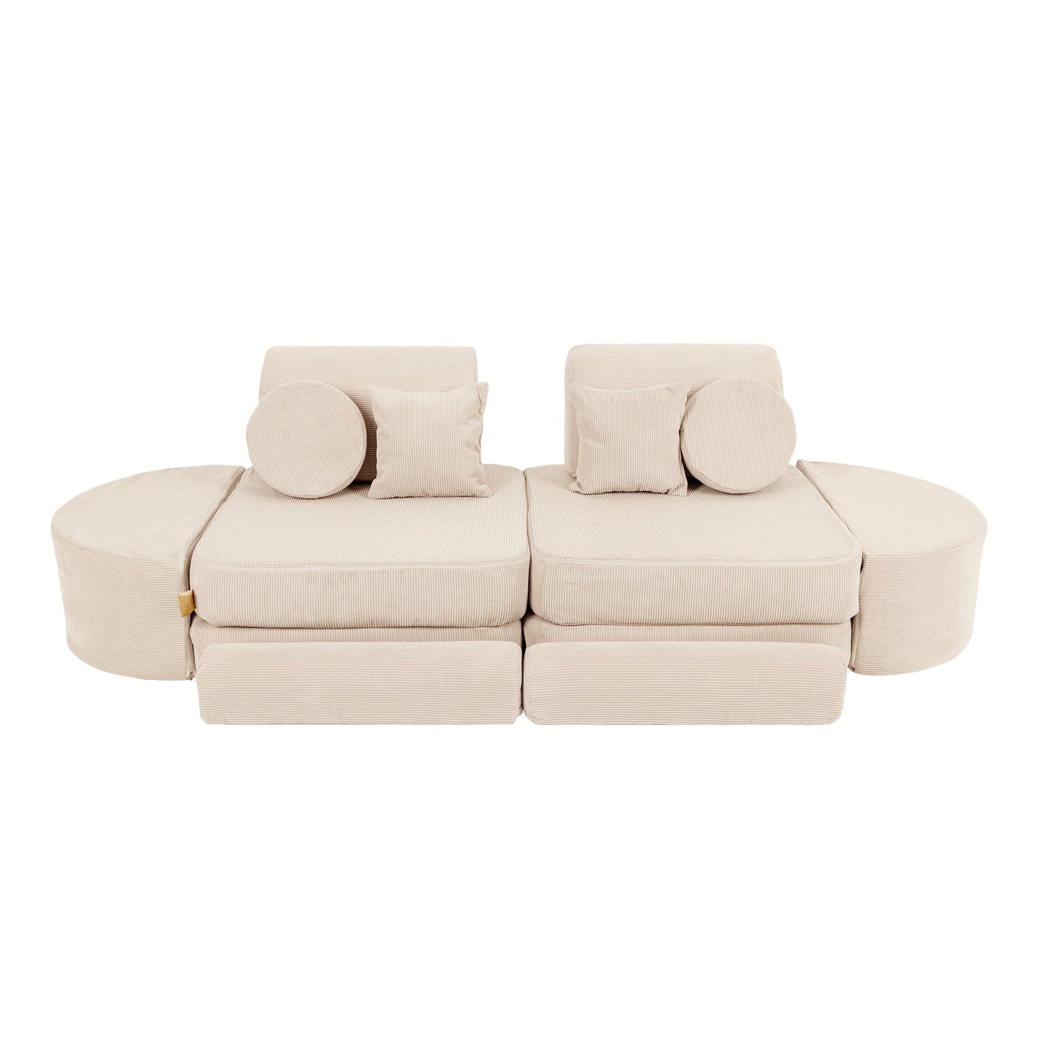 MeowBaby Slimcord Kids Play Sofa Max | Modular Play Sofa for Children