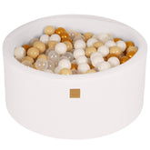 White Boucle Ball Pit | Boucle Ball Pit | White Boucle Ball Pit + Balls | MeowBaby® White Boucle Ball Pit + Balls |