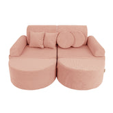 MeowBaby Slimcord Kids Play Sofa | Modular Play Sofa Bed | brick play sofa for kids | play couch |