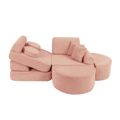 MeowBaby Slimcord Kids Play Sofa Max | Modular Play Sofa for Children