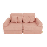 MeowBaby Slimcord Kids Play Sofa | Modular Play Sofa Bed | brick play sofa for kids | play couch |