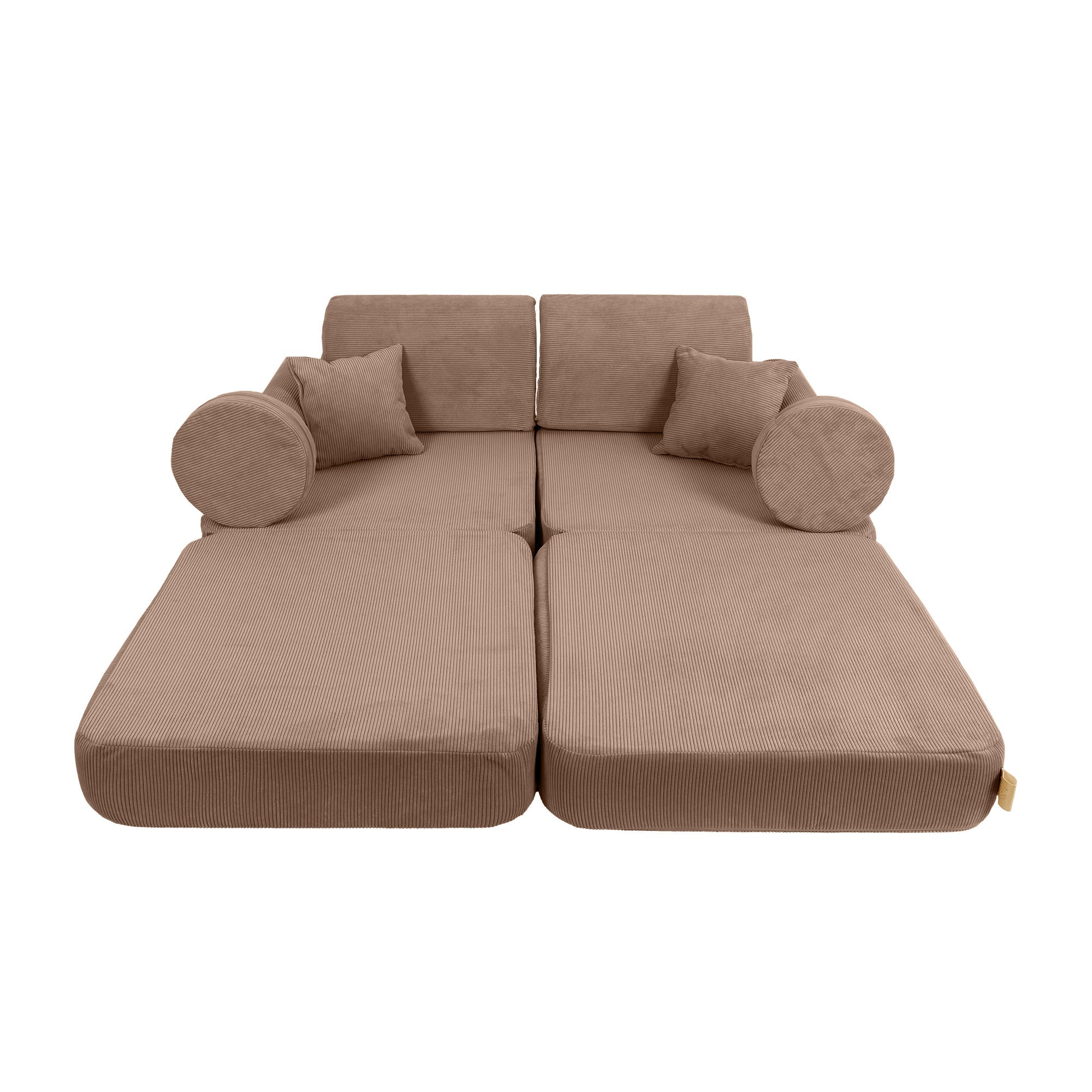 MeowBaby Slimcord Kids Play Sofa Plus | Modular Kids Play Sofa Bed |