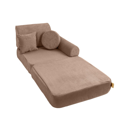 MeowBaby Slimcord Kids Play Sofa Plus | Modular Kids Play Sofa Bed |