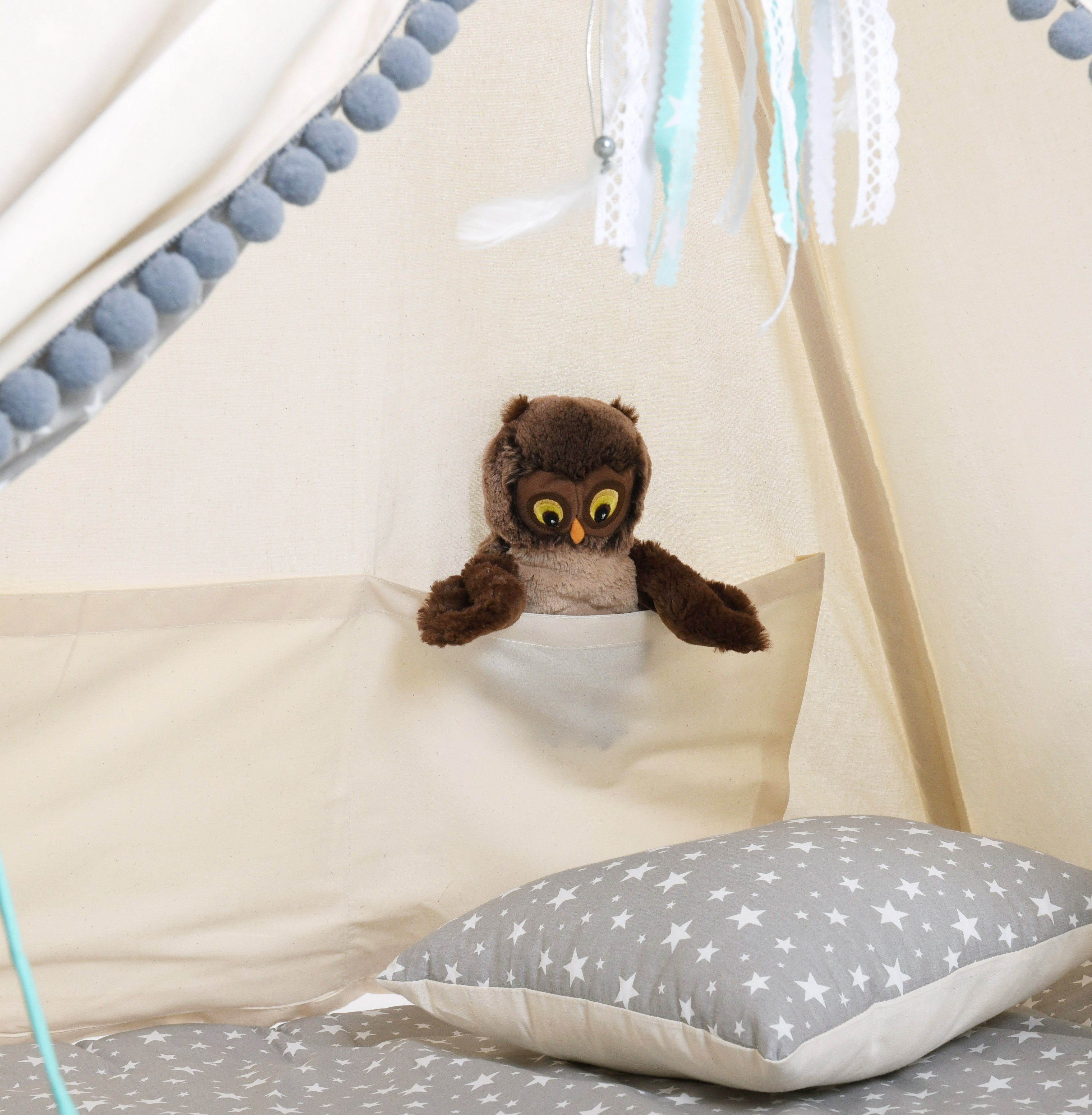 Kids Tent - Mint Star Pearl