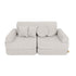 MeowBaby Slimcord Kids Play Sofa | Modular Play Sofa Bed | grey play sofa for kids | play couch |