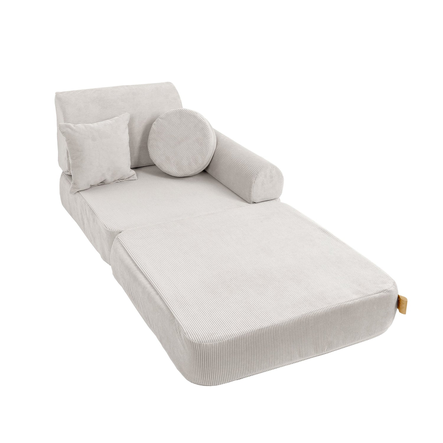 MeowBaby Slimcord Kids Play Sofa Plus | Modular Kids Play Sofa Bed |