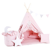 Pink Teepee Tent | Teepee Pink | Kids Teepee | Teepee Tent for Kids | Teepee Tent for Babies & Toddlers | Pink Tent | Kids Teepee Tent | Teepee Tent for Boys & Girls | 