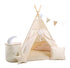 Cream Teepee Tent | Teepee Cream | Kids Teepee | Teepee Tent for Kids | Teepee Tent for Babies and Toddlers | Cream Tent | Kids Teepee Tent | Teepee Tent for Boys & Girls |