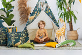 Safari Teepee Tent | Teepee SAFARI | Kids Teepee | Teepee Tent for Kids | Teepee Tent for Babies & Toddlers | Safari Tent | Kids Teepee Tent | Teepee Tent for Boys & Girls | 