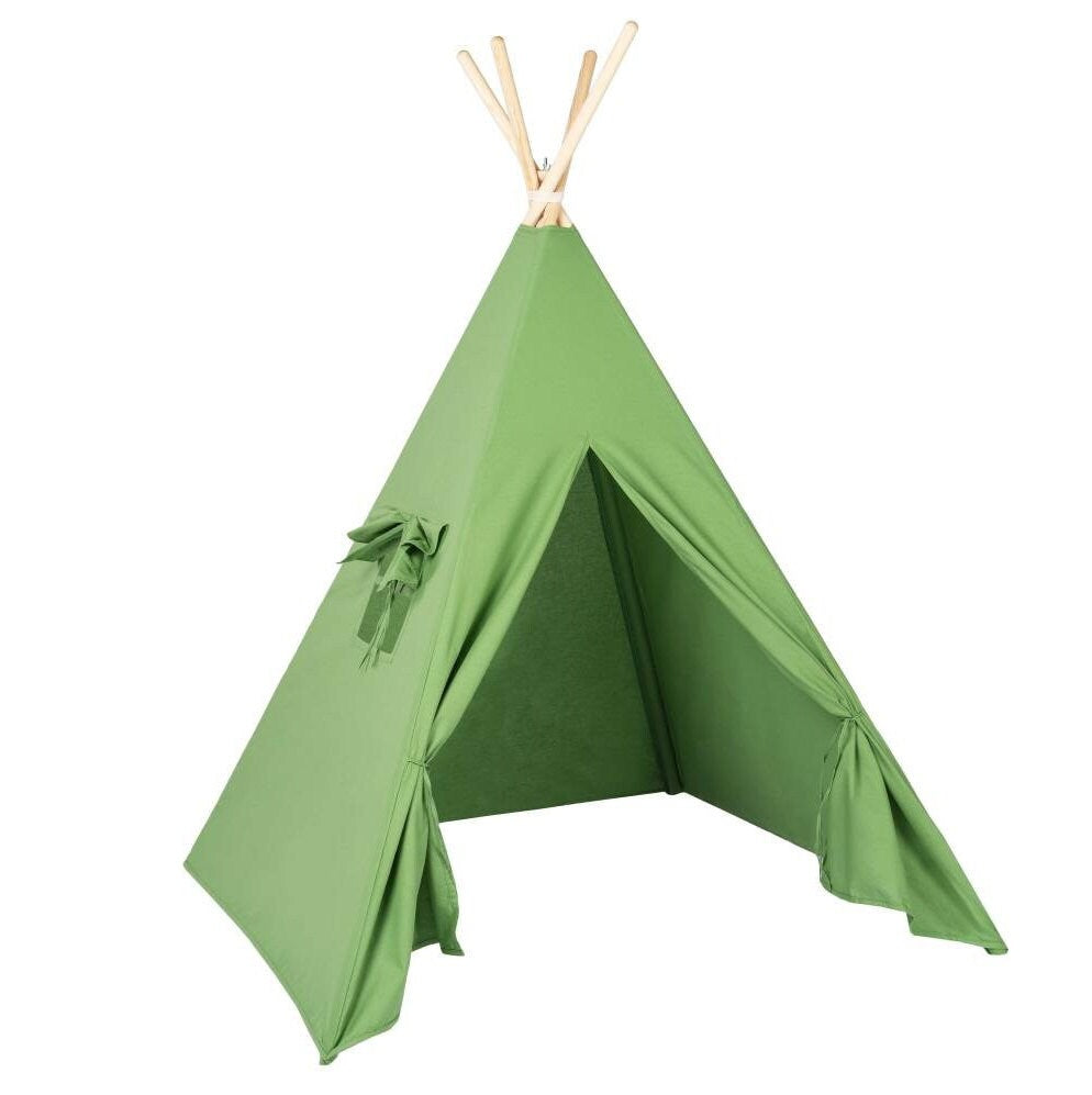 Kids Tipi Tent - Green Forest