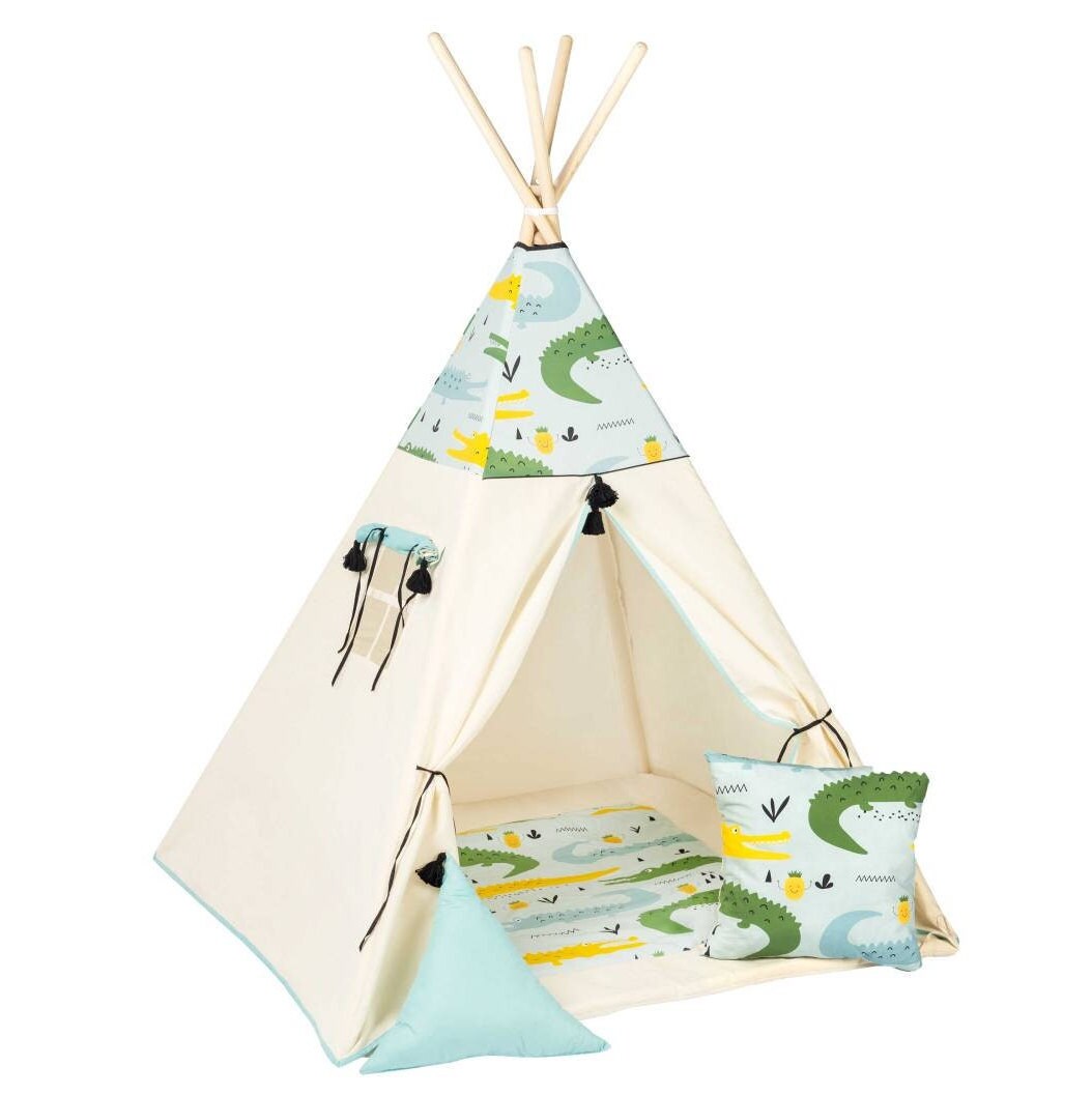 Kids Teepee - Crocodiles