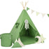 green teeee tent for kids 