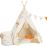 Kids Tipi Tent - My Little Bear Friend | Teepee with Bears |