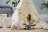 Cream Teepee Tent | Teepee Cream | Kids Teepee | Teepee Tent for Kids | Teepee Tent for Babies and Toddlers | Cream Tent | Kids Teepee Tent | Teepee Tent for Boys & Girls |