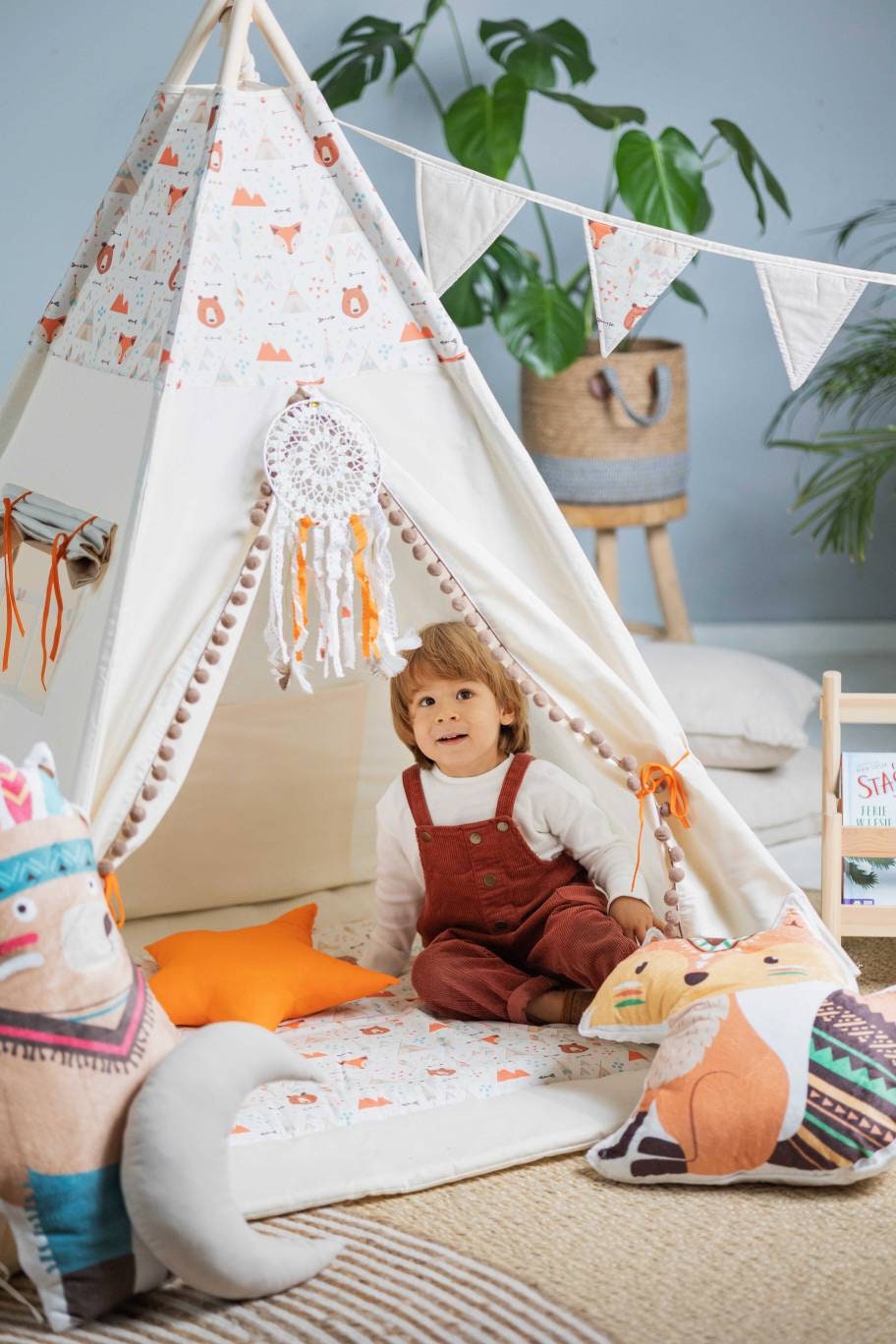 Kids Teepee - My Little Bear Friend