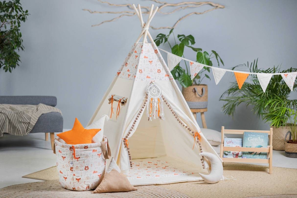 Kids Teepee - My Little Bear Friend