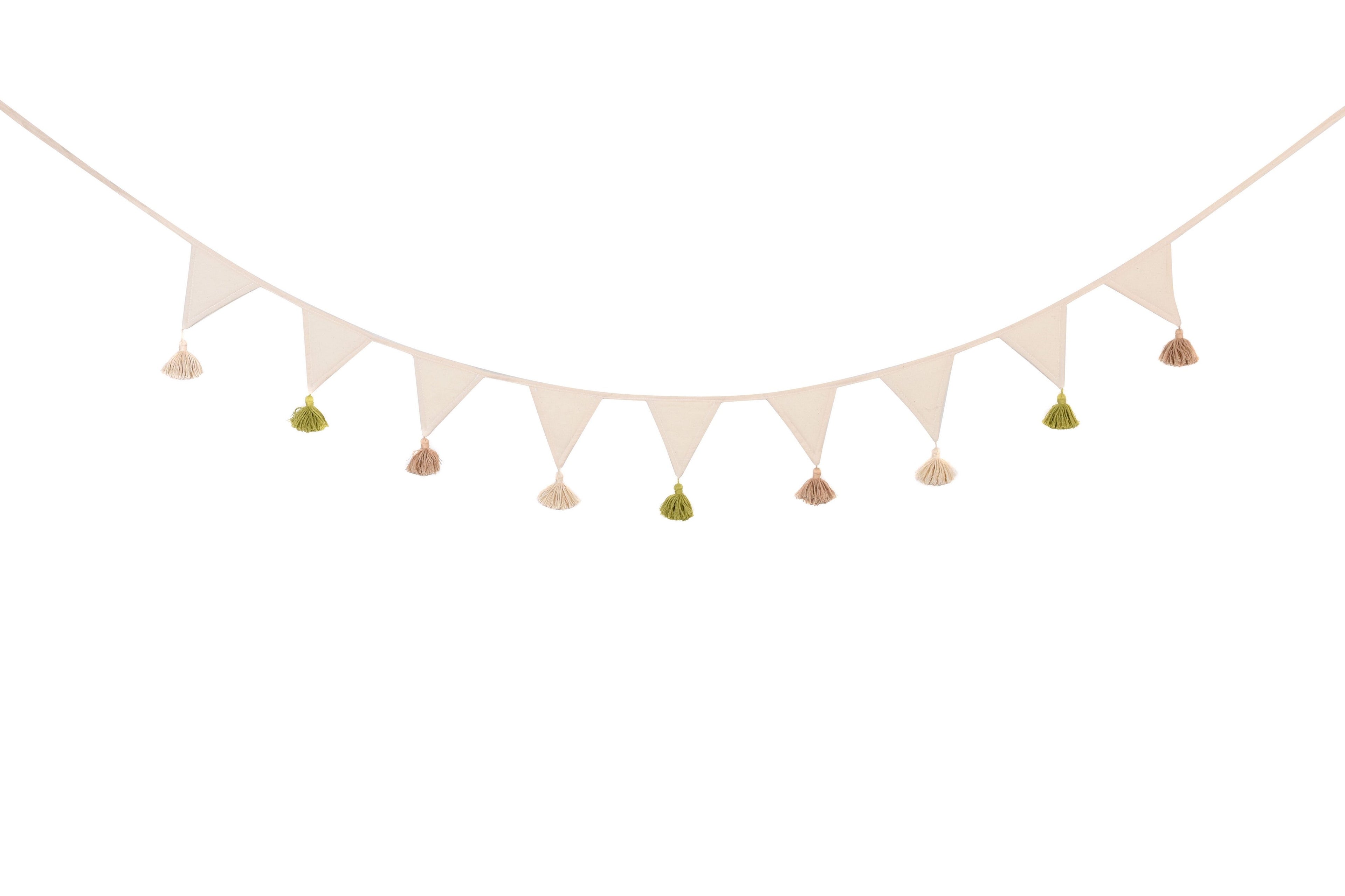 Kids Teepee - Creamy Tassel