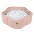 Meowbaby Aesthetic Pink Flower – Ball Pit for Children | Optional Balls 