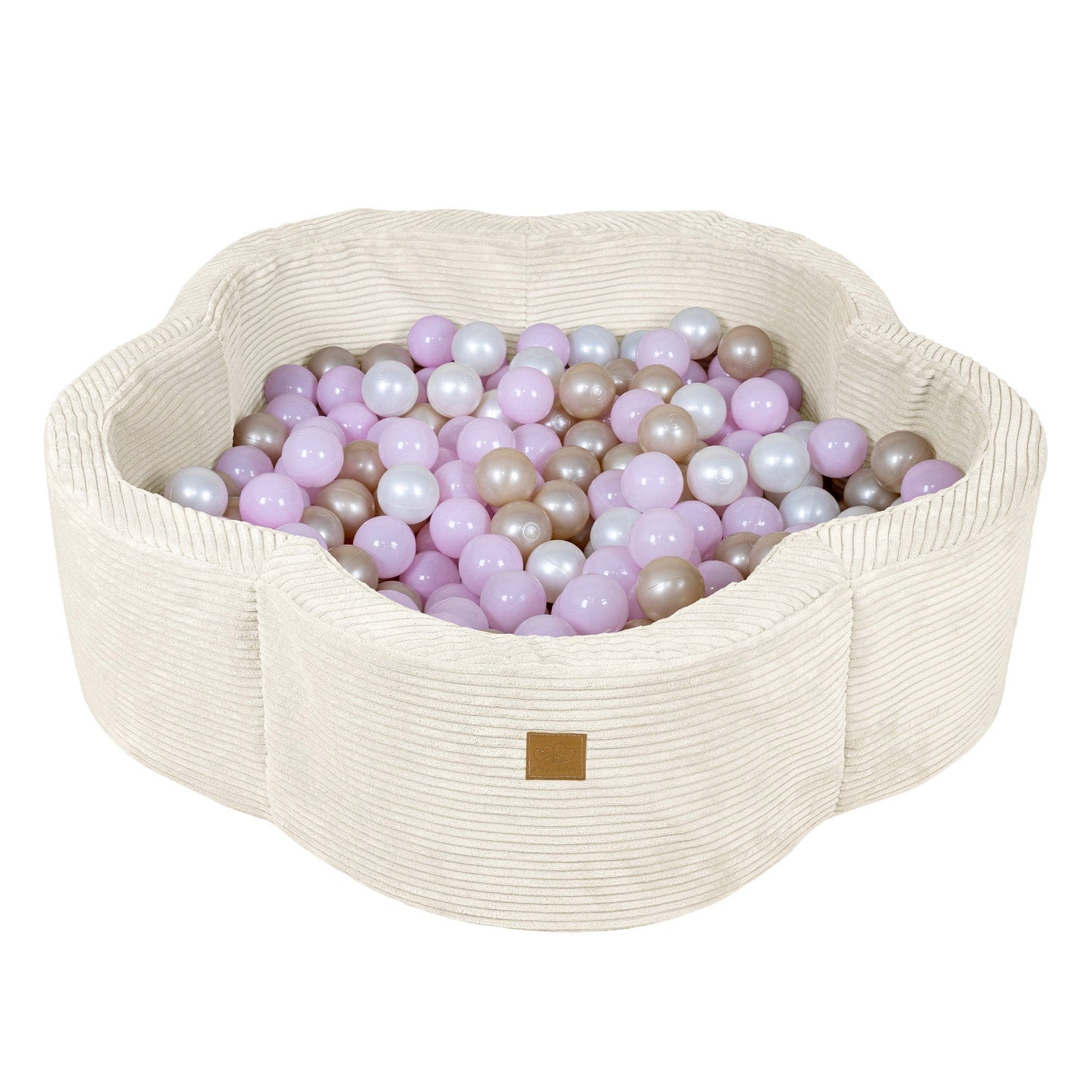 Ball Pit for Children | Ball Pit for Kids | MeowBaby Aesthetic Vanilla Flower Ball Pit | Ball Pit Balls to Choose | 