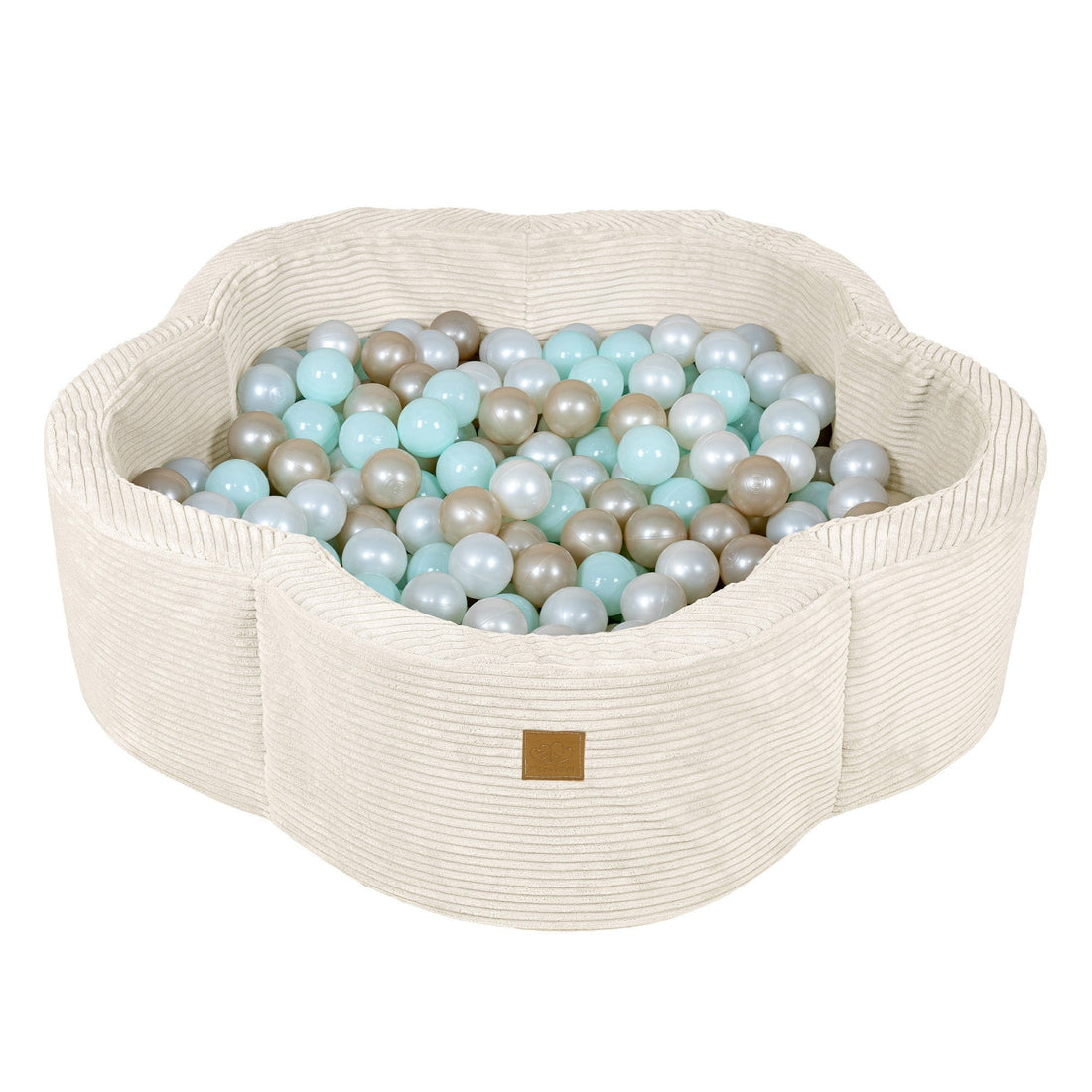 Ball Pit for Children | Ball Pit for Kids | MeowBaby Aesthetic Vanilla Flower Ball Pit | Ball Pit Balls to Choose | 
