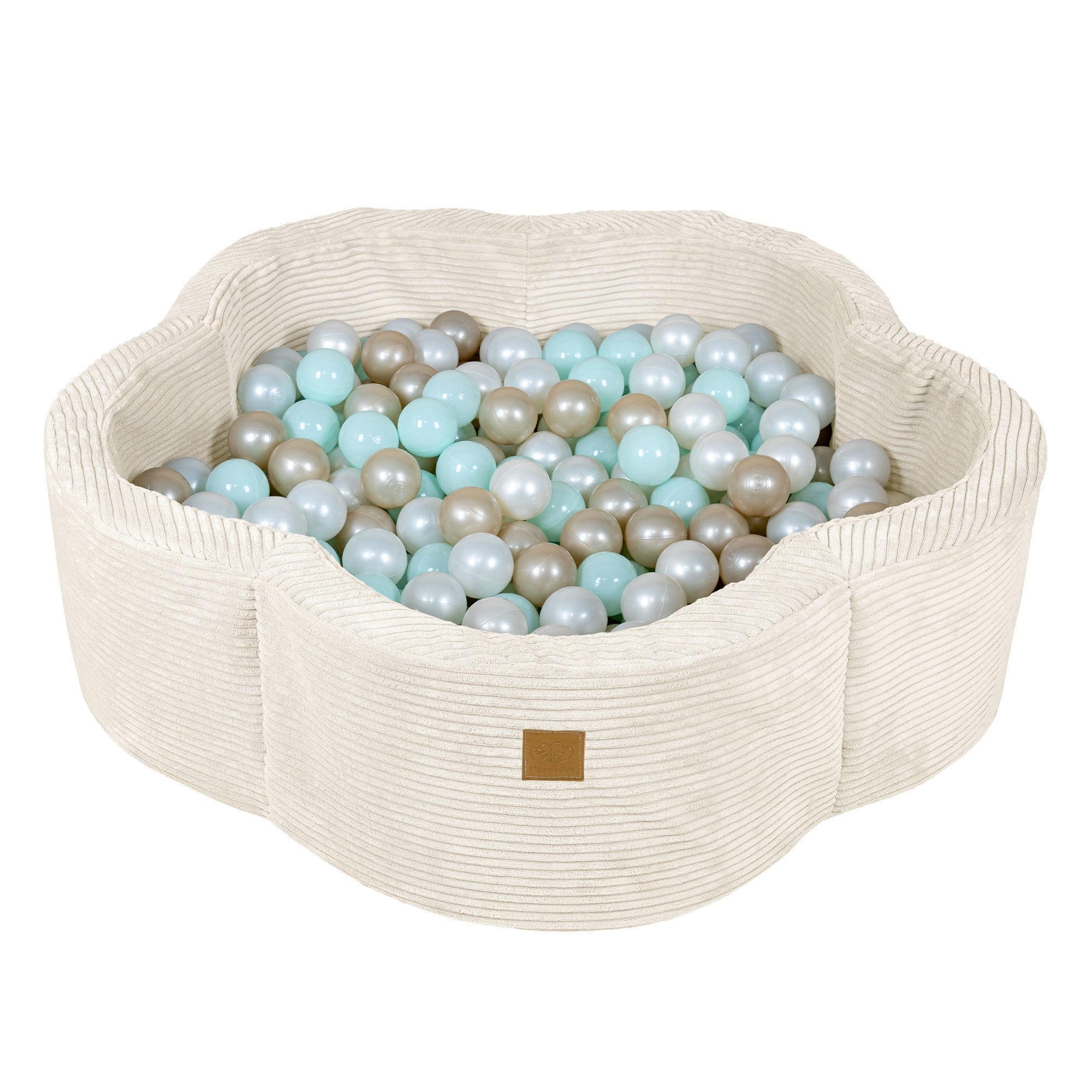 Ball Pit for Children | Ball Pit for Kids | MeowBaby Aesthetic Vanilla Flower Ball Pit | Ball Pit Balls to Choose | 