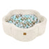 Ball Pit for Children | Ball Pit for Kids | MeowBaby Aesthetic Vanilla Flower Ball Pit | Ball Pit Balls to Choose | 