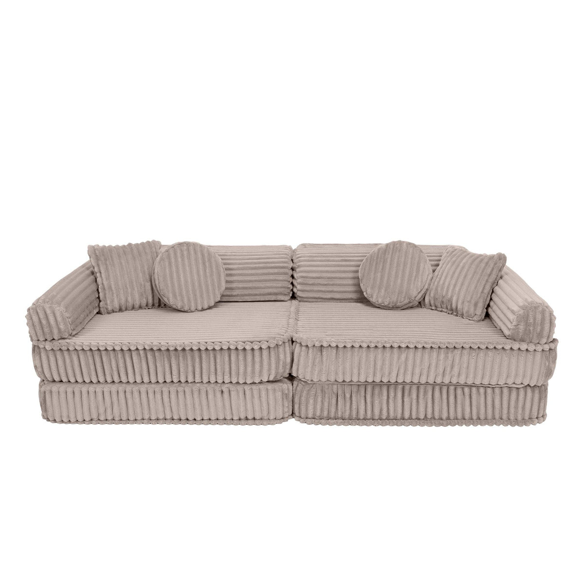 Meowbaby Kids Play Sofa - Modular Play Couch | 10 Pieces | Churros