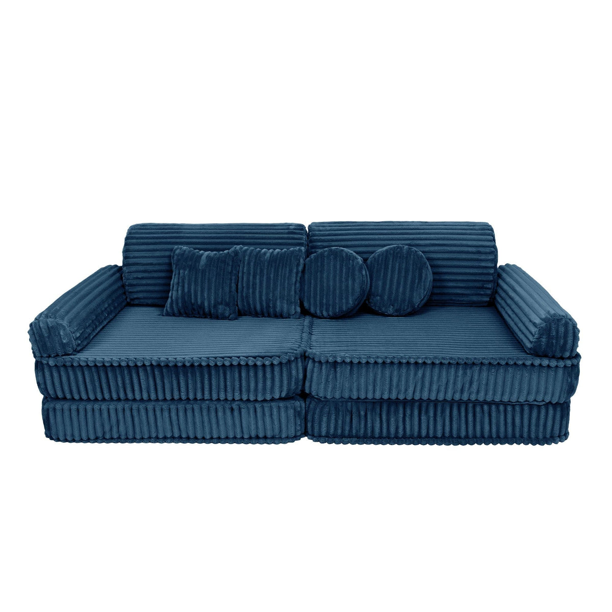 Meowbaby Kids Play Sofa - Modular Play Couch | 10 Pieces | Churros