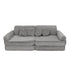 MeowBaby Kids Play Sofa - Modular Play Sofa Couch - grey | churros play sofa for kids 