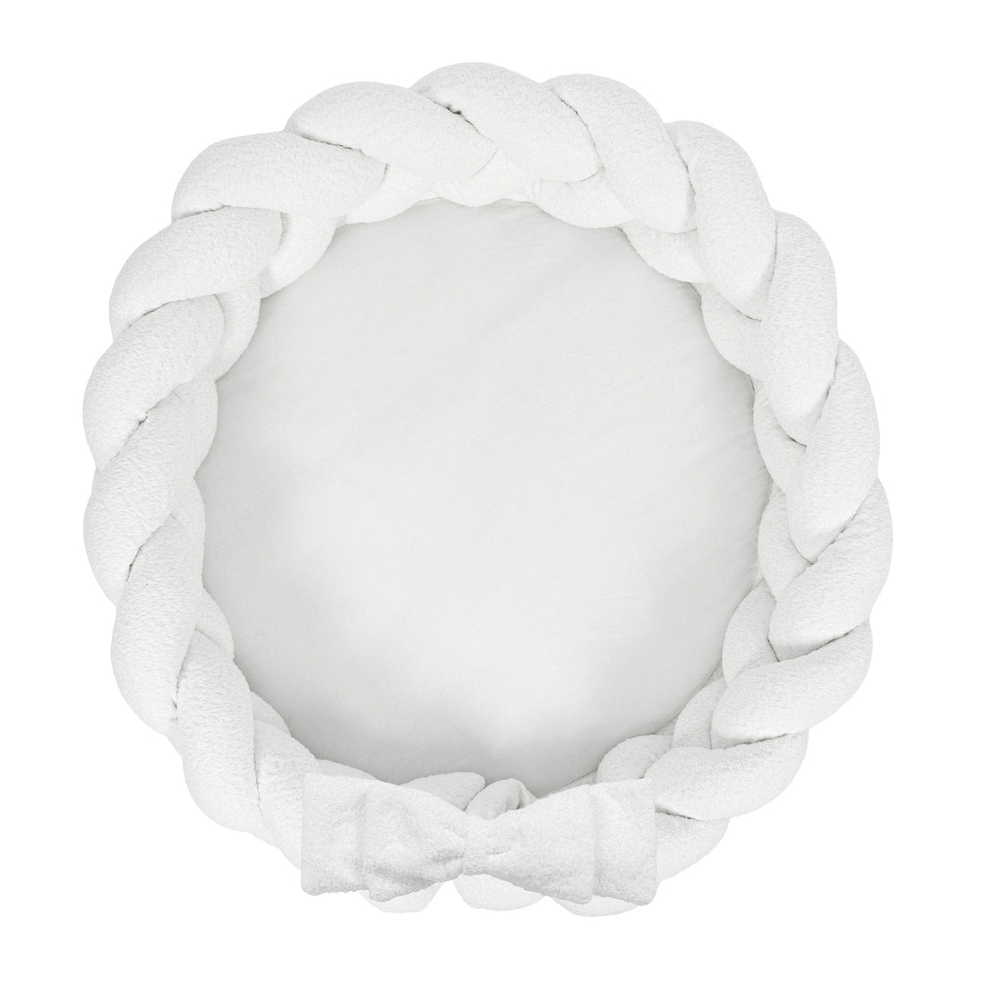 Meowbaby Baby Nest with Protective Braid – Play Mat | Boucle