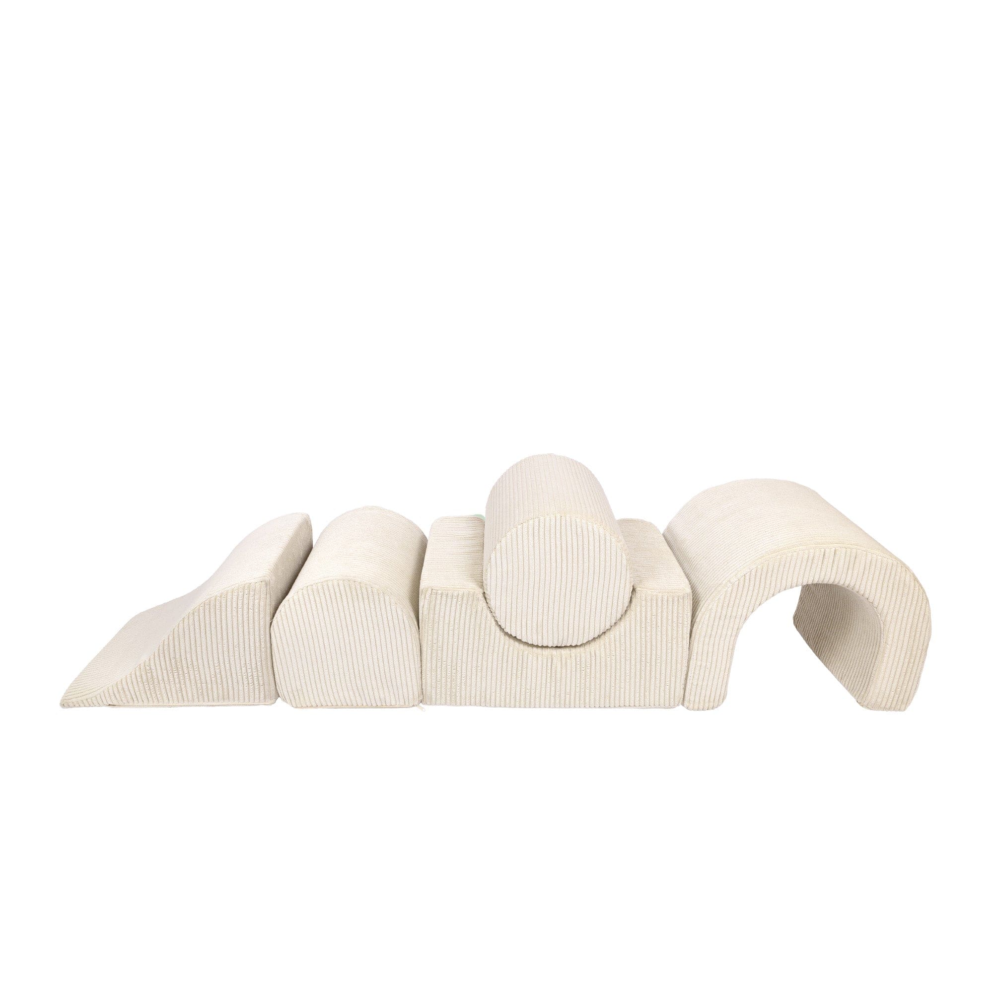 MeowBaby Aesthetic Kids Foam Climbing Blocks | Baby Soft Play Set | 5 Elements