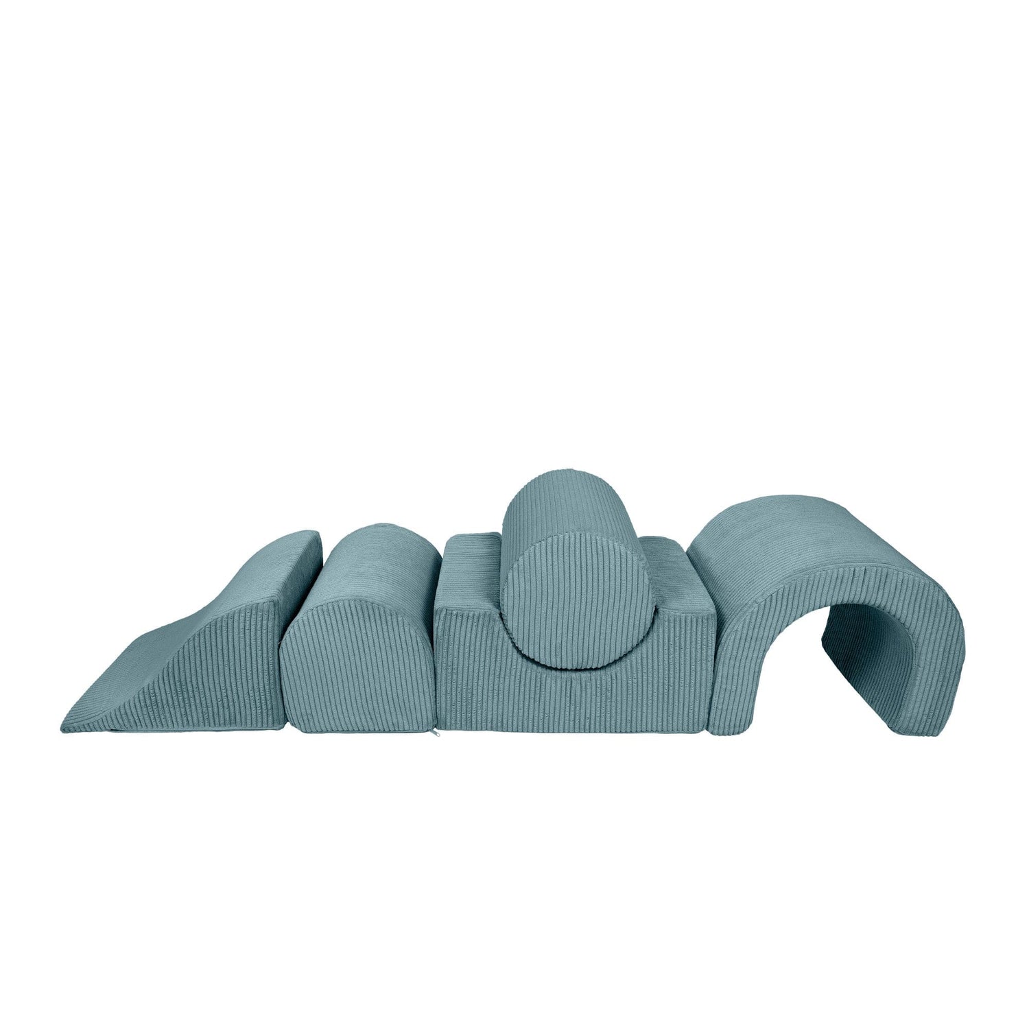 MeowBaby Aesthetic Kids Foam Climbing Blocks - Baby Soft Play Set | 5 Elements