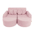 Kids Play Sofa | Modular Play Sofa | modular play couch | MeowBaby Slimcord Play Sofa for kids | pink play sofa | play couch | modular play sofa | childrens play sofa | 