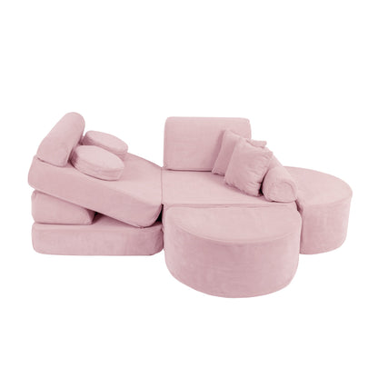 MeowBaby Slimcord Kids Play Sofa Max | Modular Play Sofa for Children