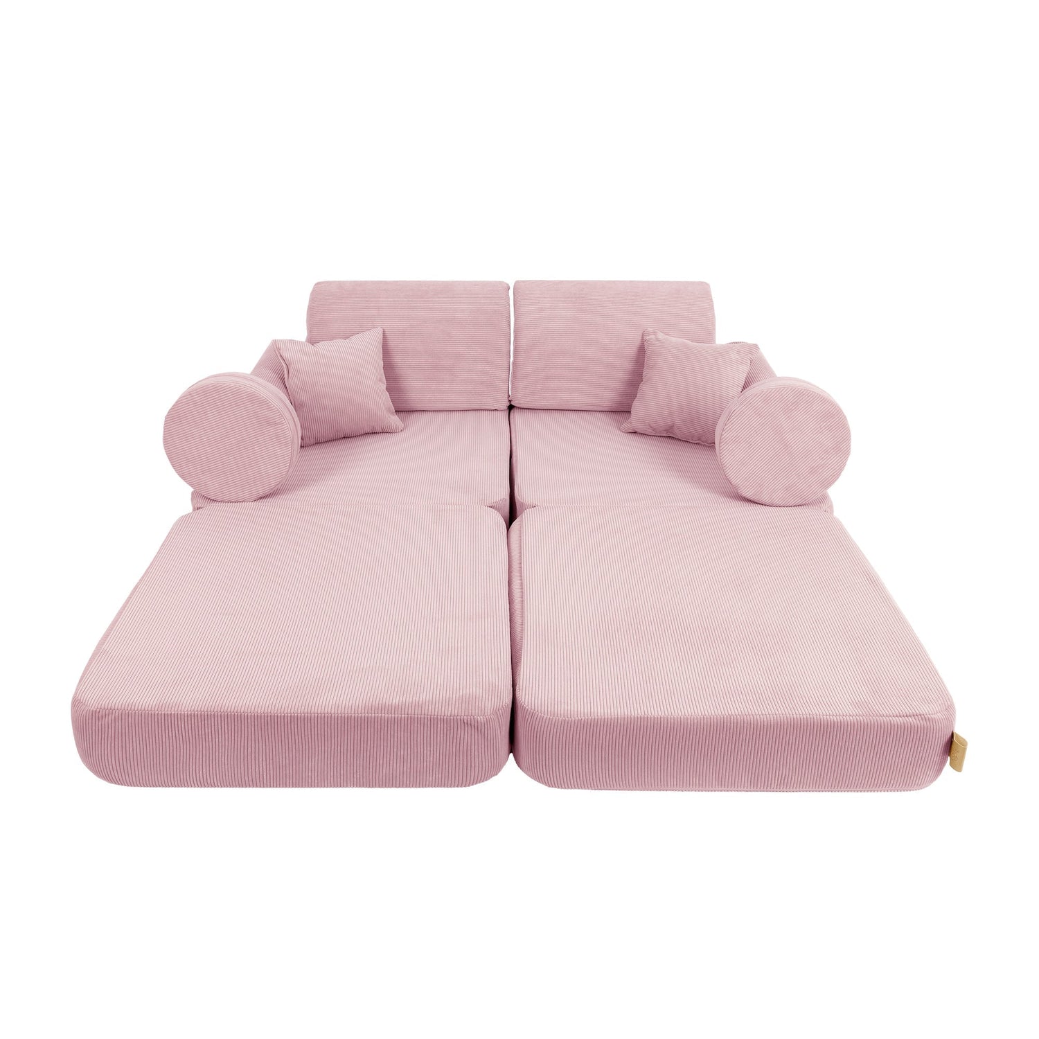 MeowBaby Slimcord Kids Play Sofa Plus | Modular Kids Play Sofa Bed |