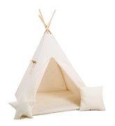 Cream Teepee Tent | Teepee Cream | Kids Teepee | Teepee Tent for Kids | Teepee Tent for Babies & Toddlers | Cream Tent | Kids Teepee Tent | Teepee Tent for Boys & Girls | 